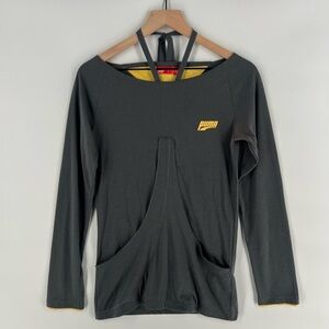 Puma Women's Black Long Sleeve Top
